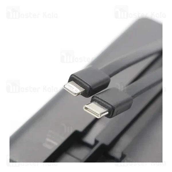 پاوربانک 20000 روموس Romoss PAC20 Pro توان 30 وات با کابل متصل