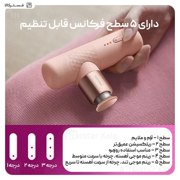 ماساژور تفنگی حرارتی فیلیپس Philips PPM3302G