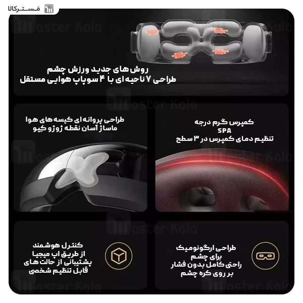 ماساژور چشم هوشمند شیائومی Xiaomi Mijia MJYBAM01YMYY