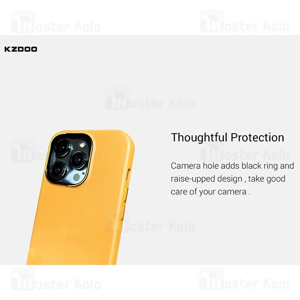 قاب چرمی کی زد دو آیفون Apple iPhone 14 Pro Max KZDOO Noble Collection Case