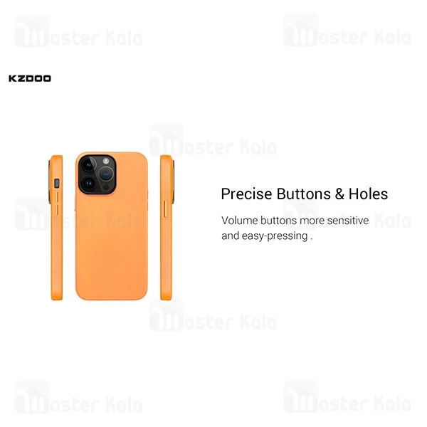 قاب چرمی کی زد دو آیفون Apple iPhone 14 Pro Max KZDOO Noble Collection Case