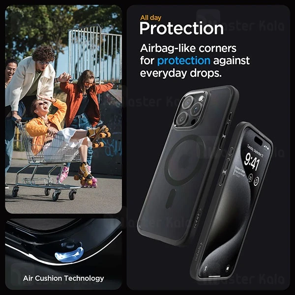 قاب محافظ مگ سیف اسپیگن آیفون Apple iPhone 15 Pro Max Spigen