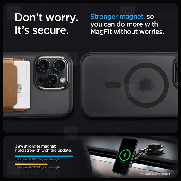 قاب محافظ مگ سیف اسپیگن آیفون Apple iPhone 15 Pro Max Spigen