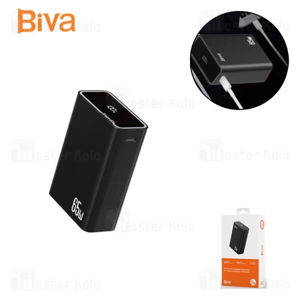 پاوربانک 20000 بیوا Biva BP-026 Fast Charging Power Bank توان 65 وات