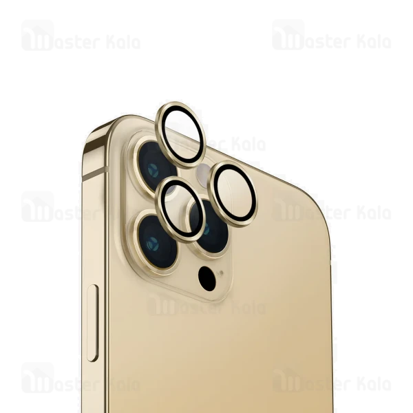 پک 3تایی محافظ لنز فلزی دوربین آیفون بیوا Biva Apple iPhone 14 Pro / iPhone 14 Pro Max Lens Shield