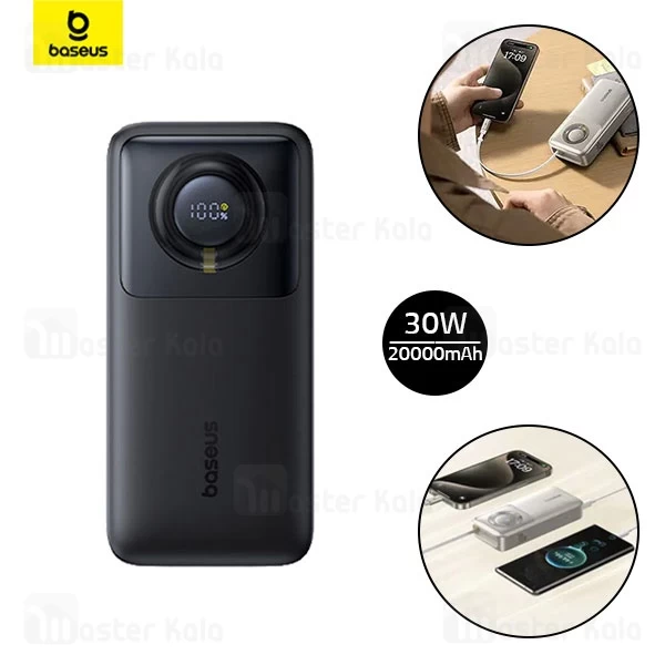 پاوربانک 20000 بیسوس Baseus NOMOS PPLSL01-20 توان 30 وات