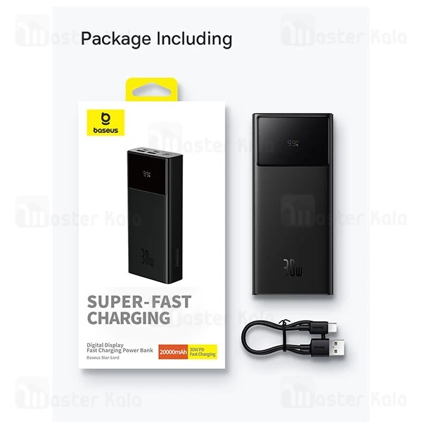پاوربانک 20000 بیسوس Baseus Star-Lord PPXJ2030 توان 30 وات
