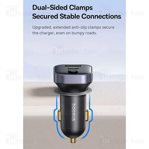 شارژر فندکی بیسوس Baseus In-vehicle BackseatPal L1 Car Charger C00081100121