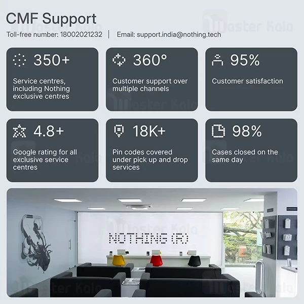 هندزفری بلوتوث سی ام اف CMF Buds 2a