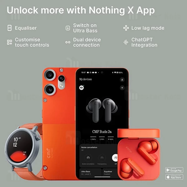 هندزفری بلوتوث سی ام اف CMF Buds 2a