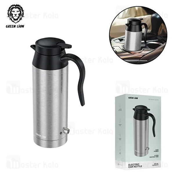 کتری برقی گرین لاین Green Lion GNCK800MLSL Electric Car Kettle ظرفیت 0.8 لیتر