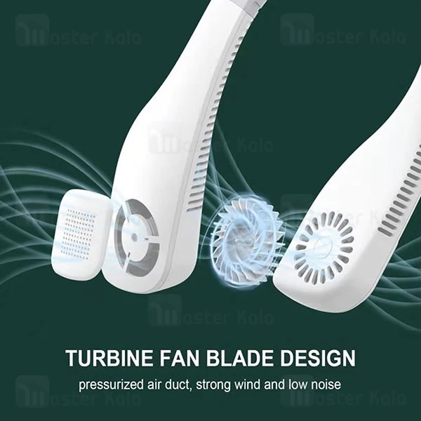 پنکه گردنی شارژی بیوا Biva Neck Mounted Leafless Fan FA-02