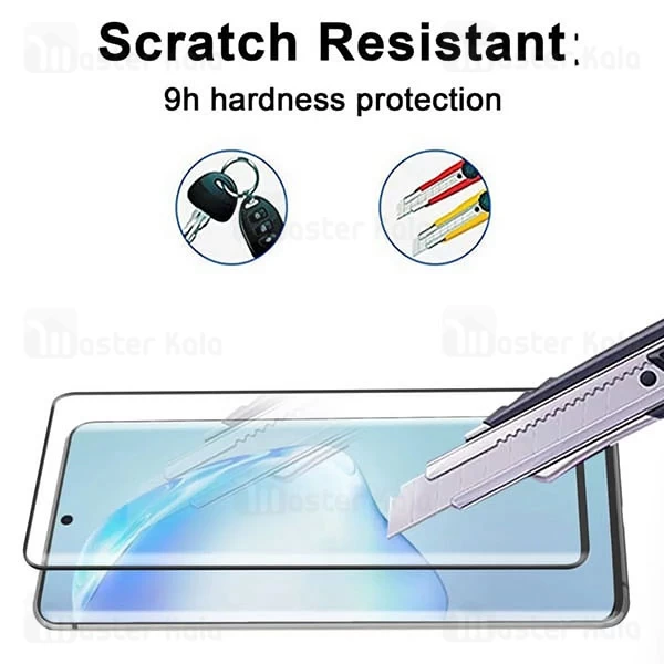 گلس تمام صفحه تمام چسب خمیده Samsung Galaxy S20 Full Screen Glass