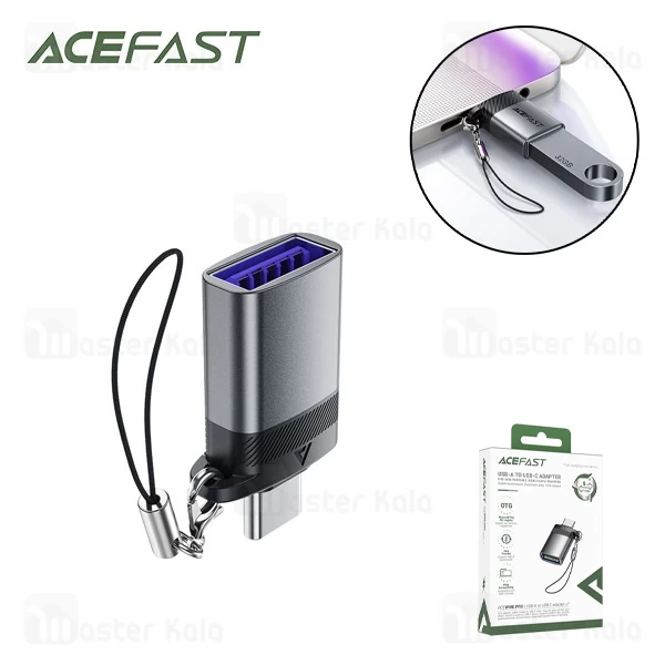 تبدیل OTG تایپ سی به USB3.0 ایس فست ACEFAST J7 Acewire Pro