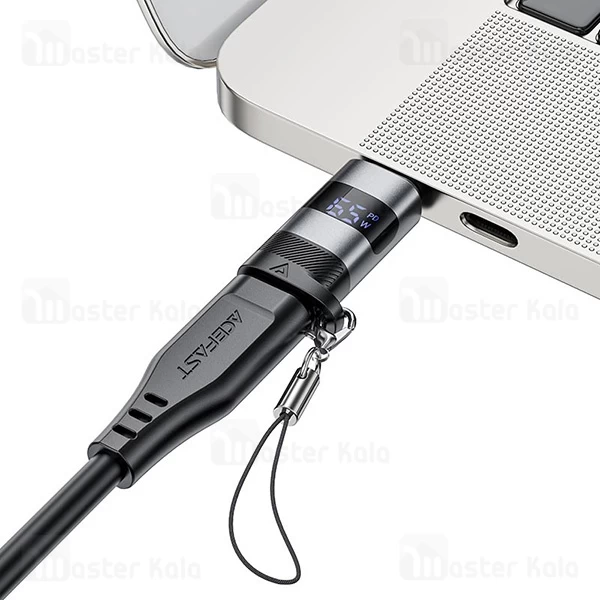 تبدیل Type-c ایس فست ACEFAST J9 Acewire Pro توان 100 وات سازگار با آیفون 15