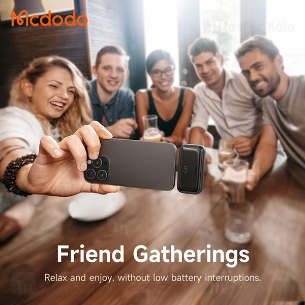 پاوربانک 5000 مک دودو Mcdodo MC-7800 توان 22.5 وات همراه با کانکتور لایتنینگ