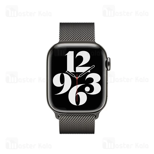 بند فلزی اپل واچ و ساعت HK سایز‌های 42 / 44 / 45 / 49 میلی متری Apple Watch Stainless Steel Milanese