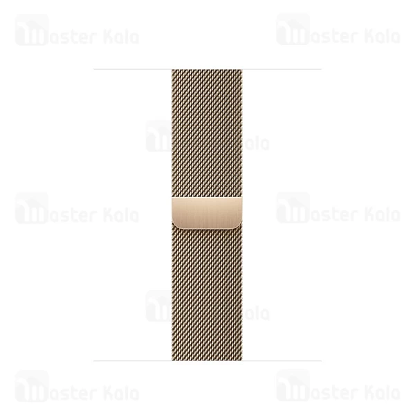بند فلزی اپل واچ و ساعت HK سایز‌های 42 / 44 / 45 / 49 میلی متری Apple Watch Stainless Steel Milanese