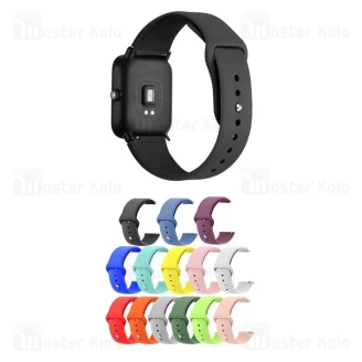 بند سیلیکونی طرح اپل واچ ساعت‌های هوشمند 22 میلی متری Smart Watch 22mm Apple Silicone Strap