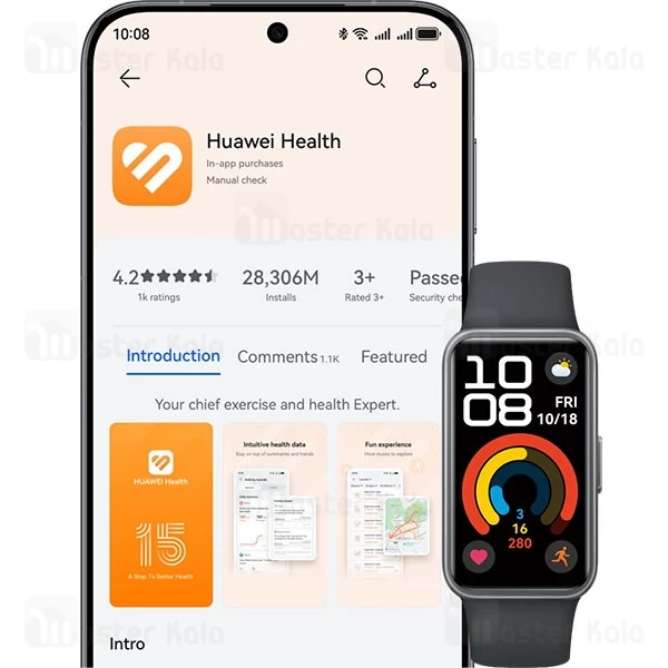 دستبند سلامتی هوشمند هواوی Huawei Band 10 نسخه گلوبال