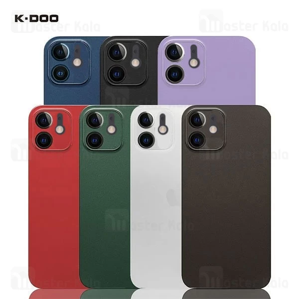 قاب محافظ کی زد دو آیفون Apple iPhone 12 KZDOO Air Skin Case