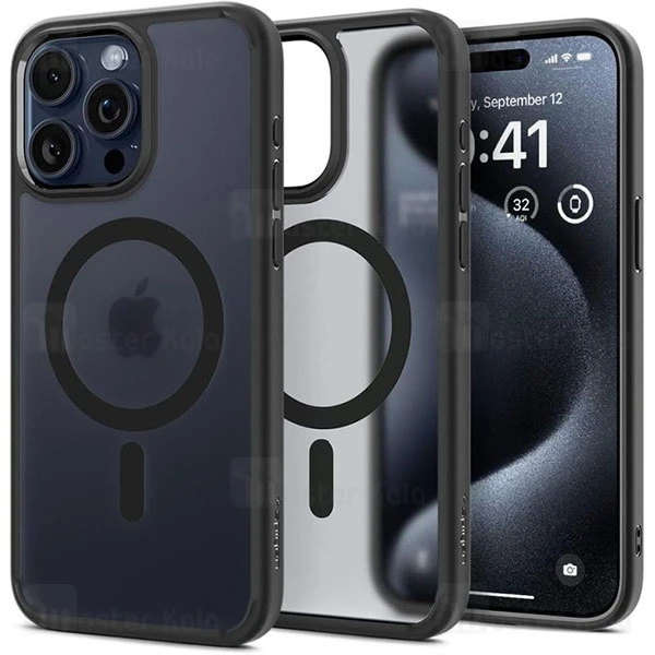 قاب محافظ مگ سیف اسپیگن آیفون Apple iPhone 15 Pro Max Ultra Hybrid (MagFit)