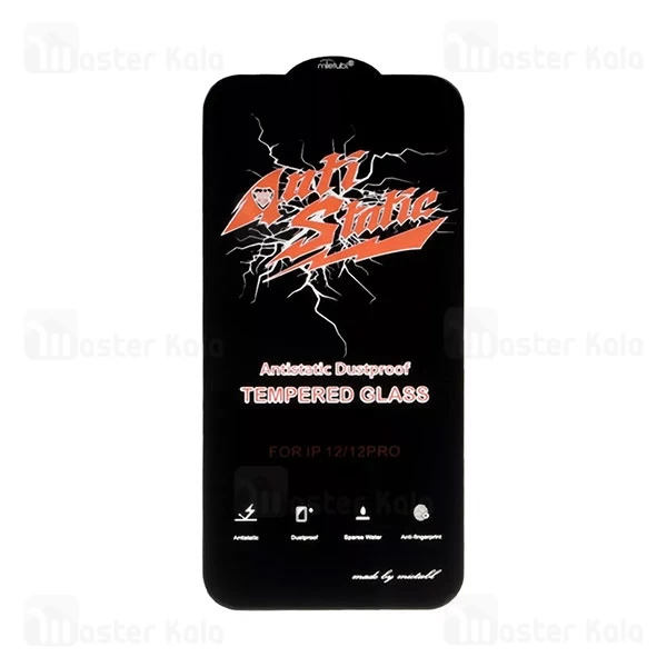 گلس تمام صفحه تمام چسب Apple iPhone 12 Pro Max Anti static Mietubl Glass