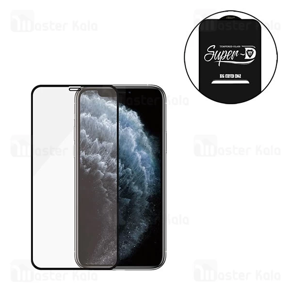 گلس تمام صفحه تمام چسب Apple iPhone X / XS / 11 Pro Super D Mietubl Glass