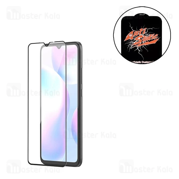 گلس تمام صفحه تمام چسب Xiaomi Redmi 9A / 9C / 10A / Poco C3 Anti Static Mietubl Glass