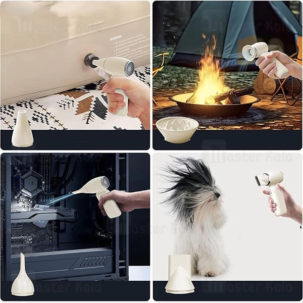 پاوربانک 10000 و پنکه چندکاره گرین لاین Green Lion Multifunctional Powerbank and Fan GNMFPBFANWH