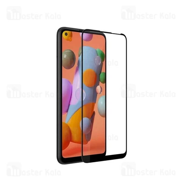 گلس تمام صفحه تمام چسب سامسونگ Samsung Galaxy A11 21D Glass