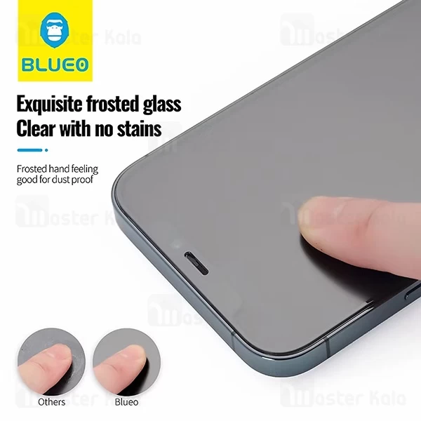 گلس تمام چسب مات بلوئو Apple iPhone 13 / 13 Pro Blueo Anti-Glare Matte