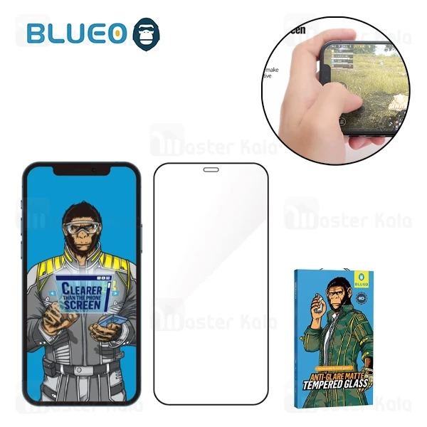 گلس تمام چسب مات بلوئو Apple iPhone 13 / 13 Pro Blueo Anti-Glare Matte