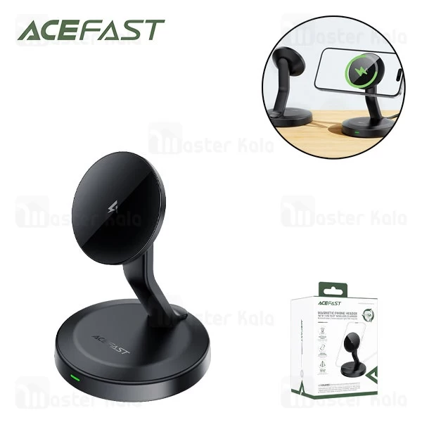 هولدر و شارژر وایرلس مگ سیف ایس فست ACEFAST E26 توان 15 وات