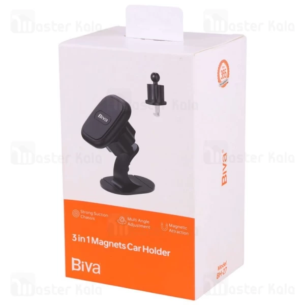 هولدر چندکاره بیوا Biva BH-27 Magnets Car Holder مگنتی