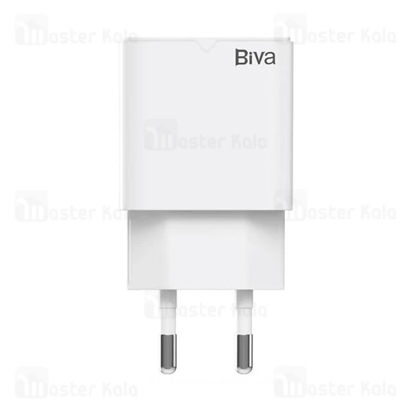 شارژر دیواری بیوا Biva HC-04Q+C توان 18 وات