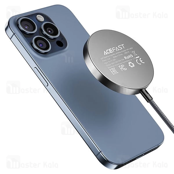 شارژر وایرلس مگ سیف ایس فست ACEFAST E24 توان 15 وات