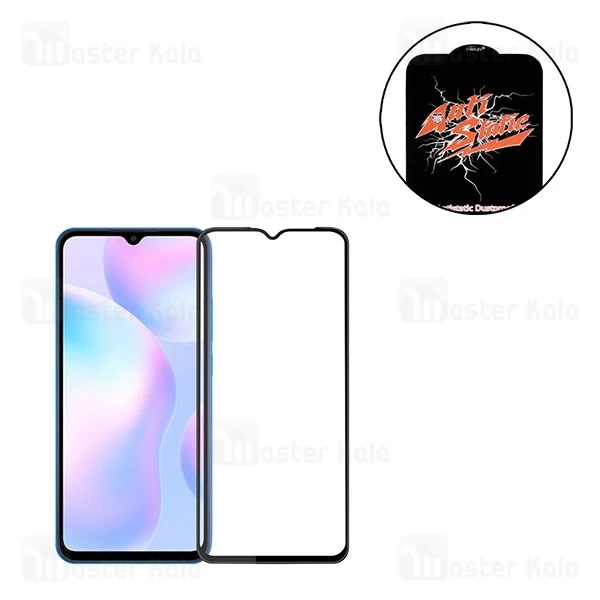 گلس تمام صفحه تمام چسب Xiaomi Redmi 9 / 9 Prime / POCO M2 Anti Static Mietubl Glass