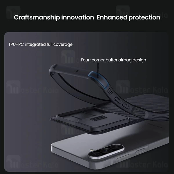 قاب محافظ نیلکین سامسونگ Samsung Galaxy A26 Nillkin CamShield Pro Case دارای محافظ دوربین