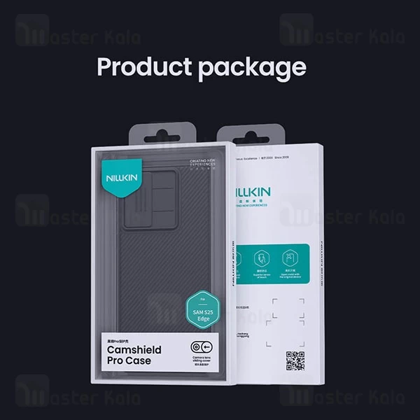 قاب محافظ نیلکین سامسونگ Samsung Galaxy S25 Edge Nillkin CamShield Pro Case دارای محافظ دوربین