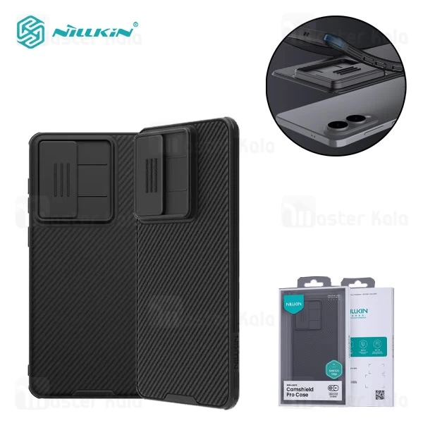 قاب محافظ نیلکین سامسونگ Samsung Galaxy S25 Edge Nillkin CamShield Pro Case دارای محافظ دوربین