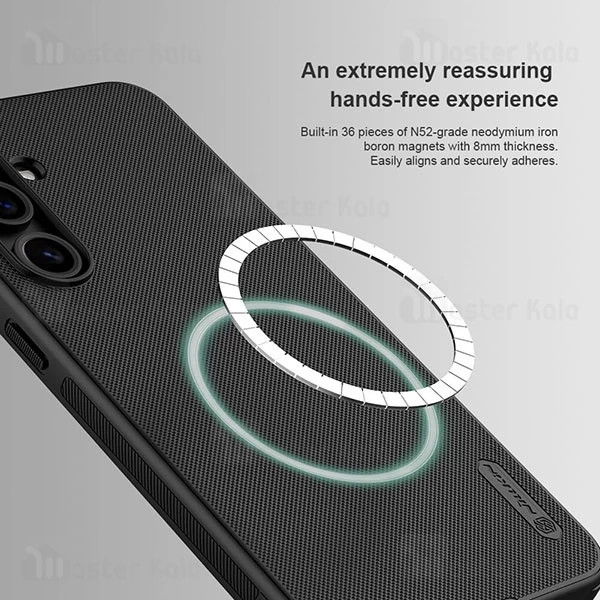 قاب محافظ مگنتی نیلکین سامسونگ Samsung Galaxy S24 Fe Nillkin Frosted Shield Pro Magnetic