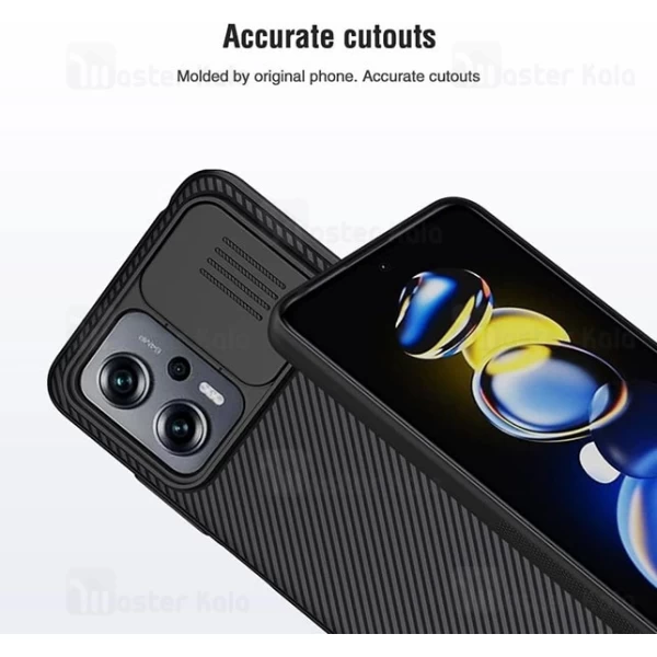 قاب محافظ Xiaomi Redmi Note 11T Pro / Redmi Note 11T Pro Plus Nillkin CamShield دارای محافظ دوربین