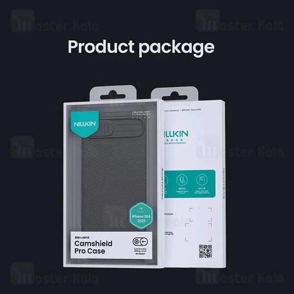 قاب محافظ iPhone 16e Nillkin CamShield Pro Case دارای محافظ دوربین