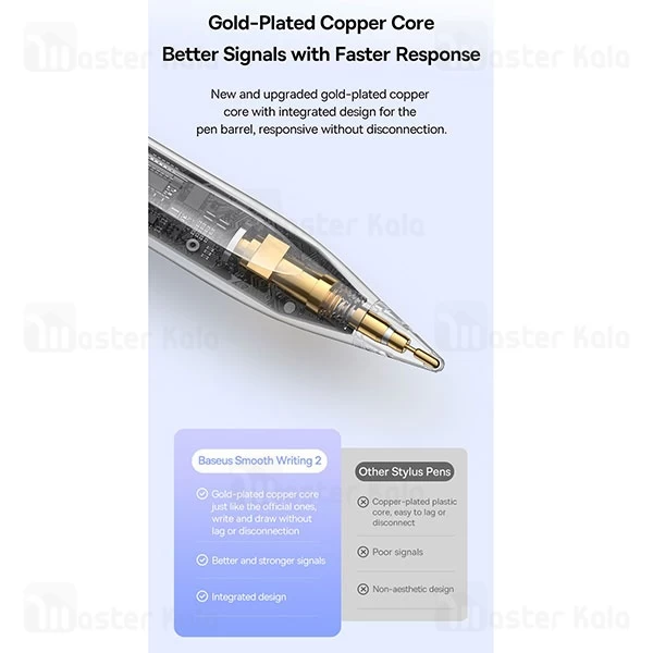 قلم لمسی استایلوس بیسوس Baseus Smooth Writing 2 SXBC060302 مناسب آیپد
