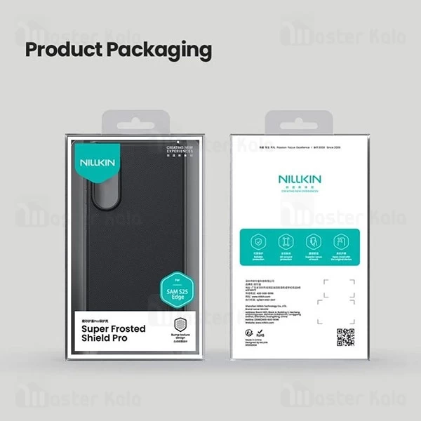 قاب محافظ نیلکین سامسونگ Samsung Galaxy S25 Edge Nillkin Frosted Shield Pro