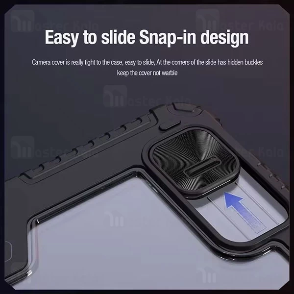 کاور چرمی هوشمند نیلکین آیپد Apple iPad Pro 12.9 / Air 13 2024 Nillkin Bumper Leather Case Pro