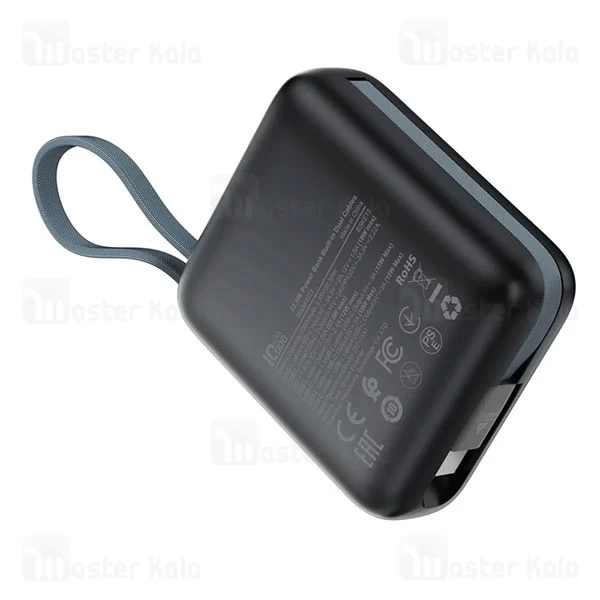 پاوربانک 10000 ایس فست ACEFAST M23 PD22.5W GaN Fast Charger توان 22.5 وات همراه با کابل متصل