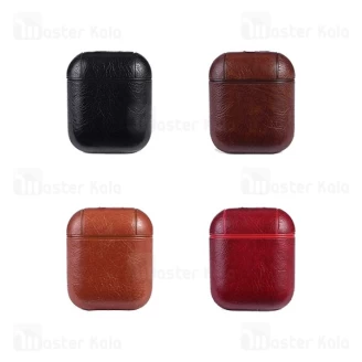 کاور محافظ ایرپاد چرمی Apple Airpods 1 / 2 Leather 