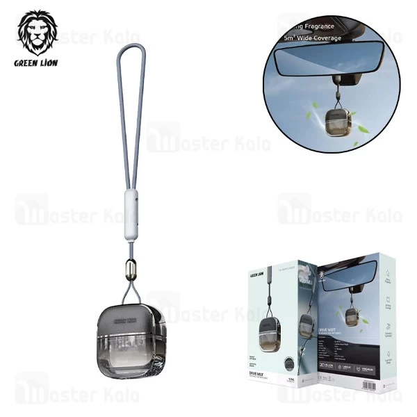 خوشبو کننده خودرو  گرین لاین Green Lion Drive Mist Hanging Car Diffuser GNMDRVMSTCL